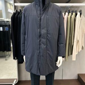 구스다운 하이넥 패딩코트 ABE4FP1104 DGR_KG