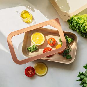 피카 원 도자용기 직사각 1200ml