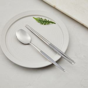 스크래치에 강한 세라믹코팅 수저세트 그레이