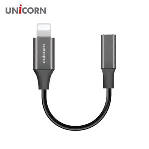 알티피아 유니콘 아이폰 아이패드 호환 8핀 to 3.5mm이어폰젠더 이어폰연결잭 이어폰연결케이블