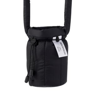 홀로홀로 밀크 텀블러 보온병 원터치 스텐 손잡이 머그 컵 텀블러 구름 파우치 매트블랙