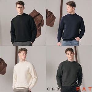 [CERINI by PAT] 남성 모크넥 니트 4종 세트 24W