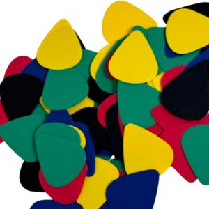 연습용 기타 피크 0.5mm (50개입) A169 기타피크 통기타피크 썸피크 일렉기타피크 엄지피크