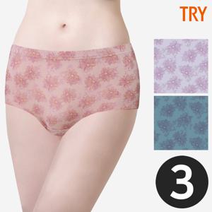 여성면팬티 110 115 맥시팬티 3매 세트 삼각 엄마 할머니
