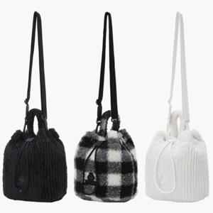 르꼬끄 [정상가 99000]우먼스 윈터 퍼 버킷백 QO422WBGO1_JS