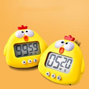 캐릭터 전자 타이머 귀여운 병아리 주방 베이킹 알람 공부타이머 시간타이머 주방타이머