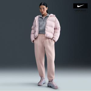 여성 스포츠웨어 피닉스 플리스 하이웨이스트 오버사이즈 스웻팬츠 FZ5997-667