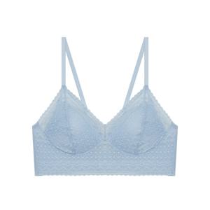 노와이어 플라워 레이스 후크형 브라렛 블루 TEWBR262BU