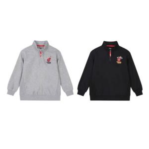 NBA KIDS sh06 팀로고 반집업 기모 맨투맨 K234TS050P