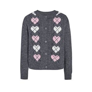 [롯데백화점][제이제이 지고트]하트 패턴 아가일 니트 가디건 GRBN1CD571