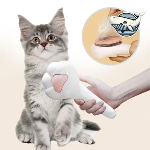 죽은털브러쉬 편리한 고양이 털 관리 슬리커 브러쉬 부드러운