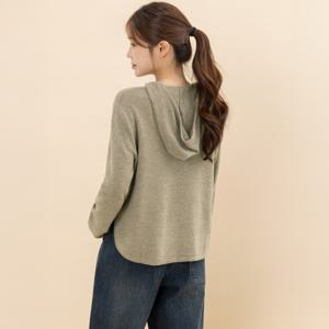 게스비 울 후드 니트티 /마담 미시 중년 여성 빅사이즈 40대 50대