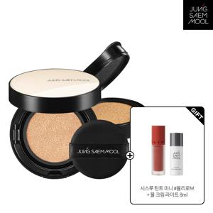 에센셜 스킨 누더 쿠션 본품+리필 + 시스루 틴트 미니 + 물크림 라이트 8ml