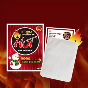 KC인증/자이시스 미니 붙이는핫팩 100매/손난로/핫팩