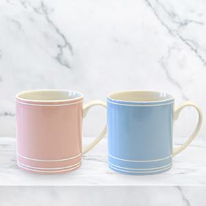 캔디 머그컵 2P세트 예쁜컵 도자기 컵세트 이사선물