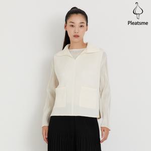 [최초가 109000원] 트임 카라 포켓 니트 베스트_PPVTW024001