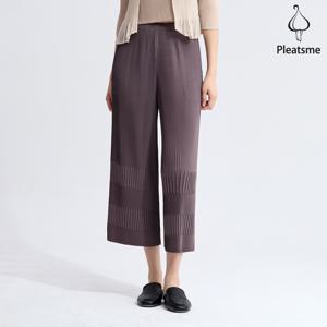 [최초가 118000원] 울 피치 피아노 플리츠 와이드 팬츠_EPPTF325011