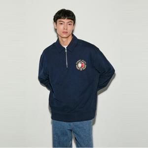 타미진스 럭스 하프 집 티셔츠 (T32E6TTO30TMT1C1G)