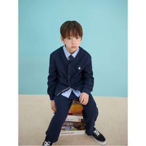 [10%OFF]와플소재 가디건 세트 - 네이비(BI5141U07R)