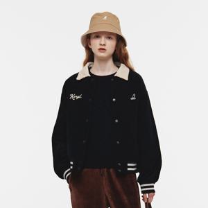 우먼스 코듀로이 바시티 자켓 8555 네이비