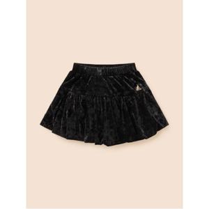 벨벳 벌룬 스커트  블랙 (BI5X27G025)