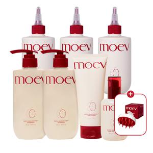 [윤자네 공구]  아누카틴 샴푸 525ml*2병+워터트리트먼트 300ml*3병+트리트먼트 200g*1병+헤어 오일 에센스 80ml*1병