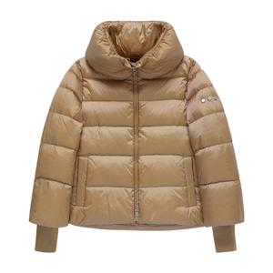 ADD 8AW220C 7024 니트 커프스 숏 여성 패딩