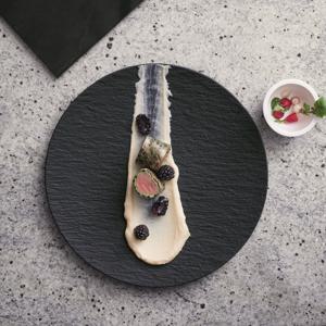 매뉴팩처락 구오메이접시 블랙 1P