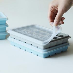 리본제이 냄새배임 없이 깨끗한 국산 실리콘 얼음트레이 양념틀 (24구) 1+1