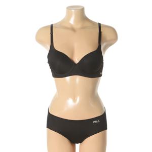 휠라언더웨어 폴리스판 여성브라헴팬티세트 BADRG2653FBLK