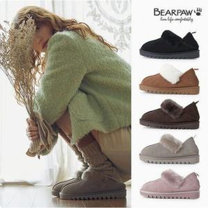 베어파우 WINNIE 겨울 소가죽 양털 슬립온 방한화 5종 택 1