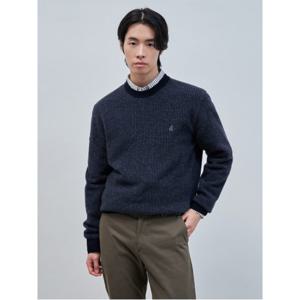 솔리드라이크 라운드 니트  네이비(BC4X51C52R)