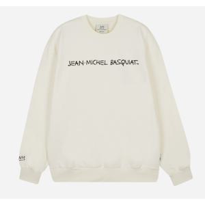 [롯데백화점][클라이드]남성 2컬러 바스키아 레터링 맨투맨 티셔츠 (FODTS485M)