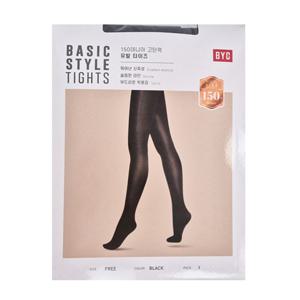 150데니아 팬티스타킹 3개 겨울 고탄력 두꺼운 검정 유발타이즈 교복 학생 승무원스타킹