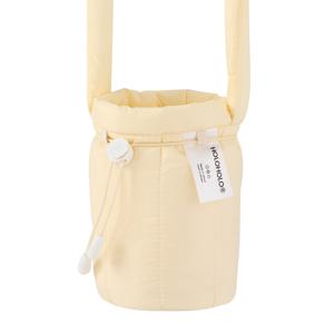 홀로홀로 밀크 텀블러 보온병 원터치 스텐 손잡이 머그 컵 텀블러 구름 파우치 아이보리