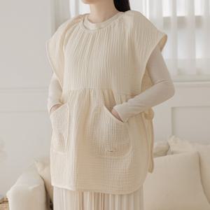 리뗀클로르 엄마턱받이 신생아트림 수유앞치마 아기침받이육아조끼