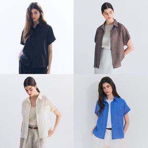 시원한린넨반팔셔츠4종세트