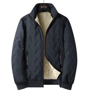 남자 엠보싱 기모 안감 경량 패딩 겨울 가벼운 아우터 밀리터리바람막이 자켓 블항공점퍼