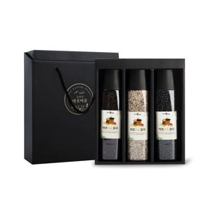 국산 건강 블랙곡물 선물세트 혼합잡곡 찰흑미 흑보리 서리태 명절 답례품 선물 세트