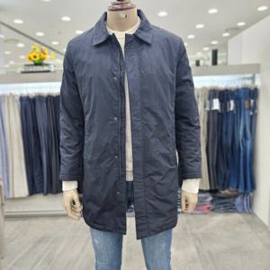 (모다인천점)네이비 간절기 베이직 패딩 하프 코트/PPCT1271_IC