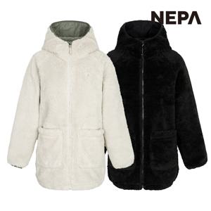 여성 토스티 에코 롱 플리스자켓(루즈핏) 7J86167