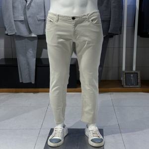 간절기 가을겨울봄 아이보리 코튼(면스판) 슬랙스 스판 캐주얼 남자 바지