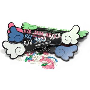 주차 알림판 차량 연락처 전화번호 주차 번호판 축광 주차전화번호 차량연락처 자동차인테리어