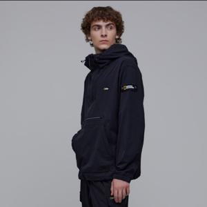 N233UFT030 아르켈론 우븐 스트레치 트레이닝 후디 아노락 IC