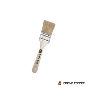 YJ 원목 사각 핸드밀 청소솔 1EA 브러쉬 커피머신청소솔 핸드밀청소솔 그라인더청소솔 머신브러