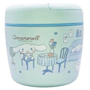 시나모롤 핸들형 2단 보온도시락 970ml 스푼포함 보온도시락통 죽통 보온죽통 찬합 어린이도시락