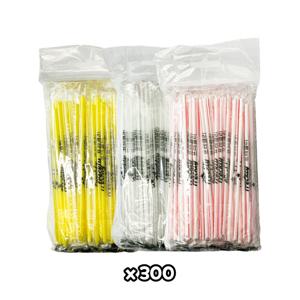 프레클리 우유 요구르트 아기 빨대 개별포장 색상 혼합 14cm 우유빨대 아기빨대