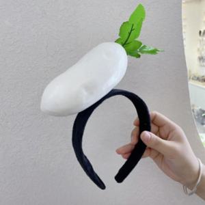 무 머리띠 파티용품 학예회 인싸템 채소머리띠 무머리띠 동물머리띠 인형머리띠