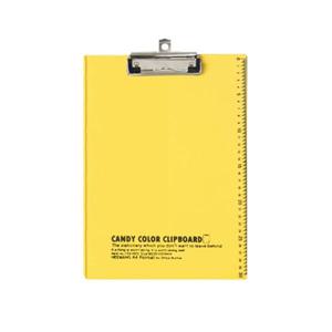 캔디 칼라 노랑 a4 1p 클립보드 클립보드 결재판 메모패드 파일철 블랙보드판