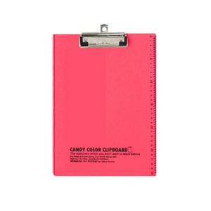 분홍 a4 클립보드 1p 캔디 칼라 클립보드 결재판 메모패드 파일철 블랙보드판